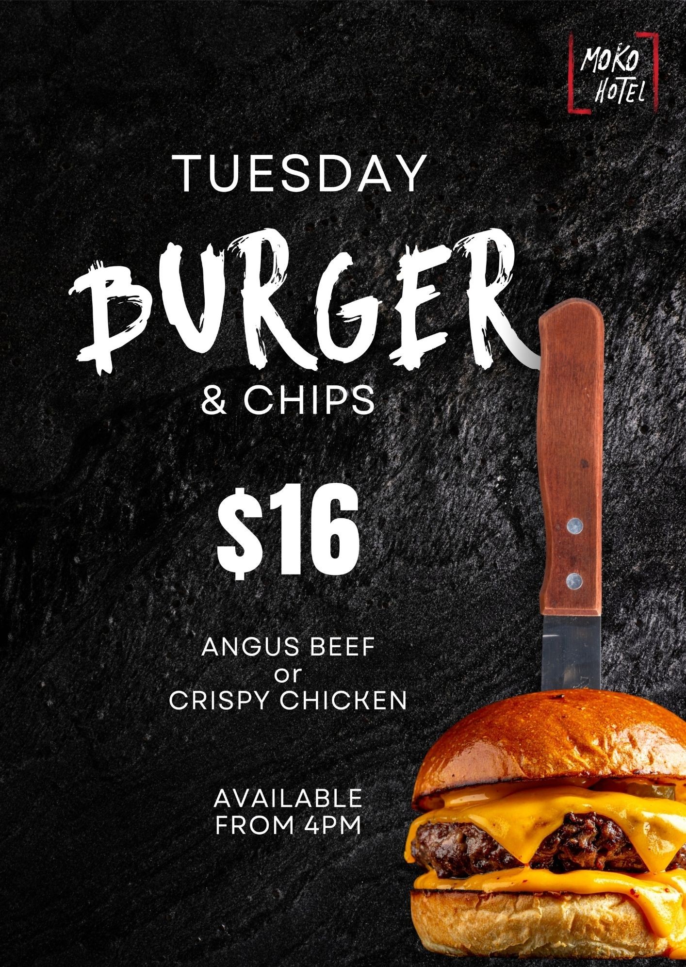 Moko Burger Tuesdays